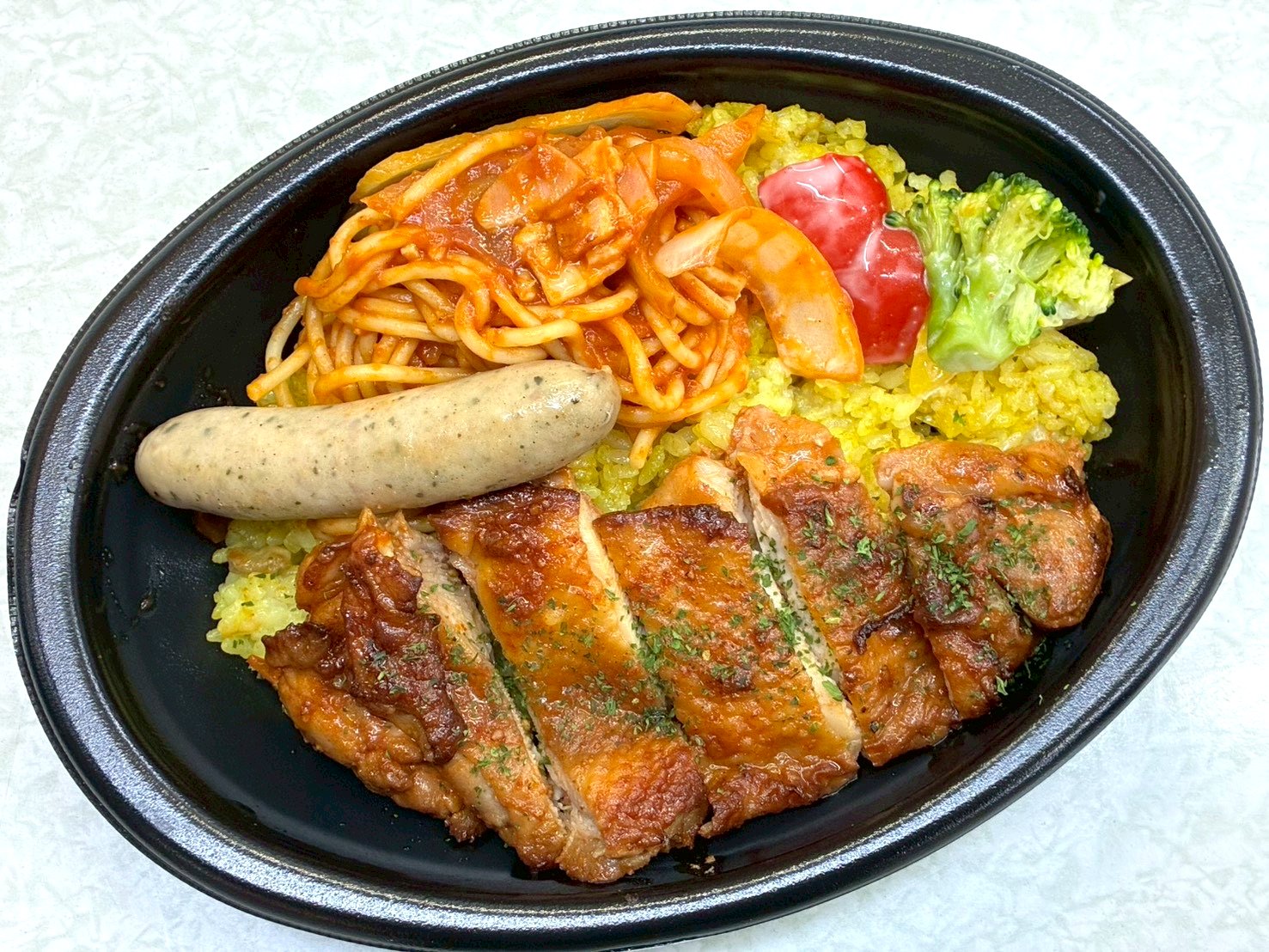 チキンソテー&ピラフ