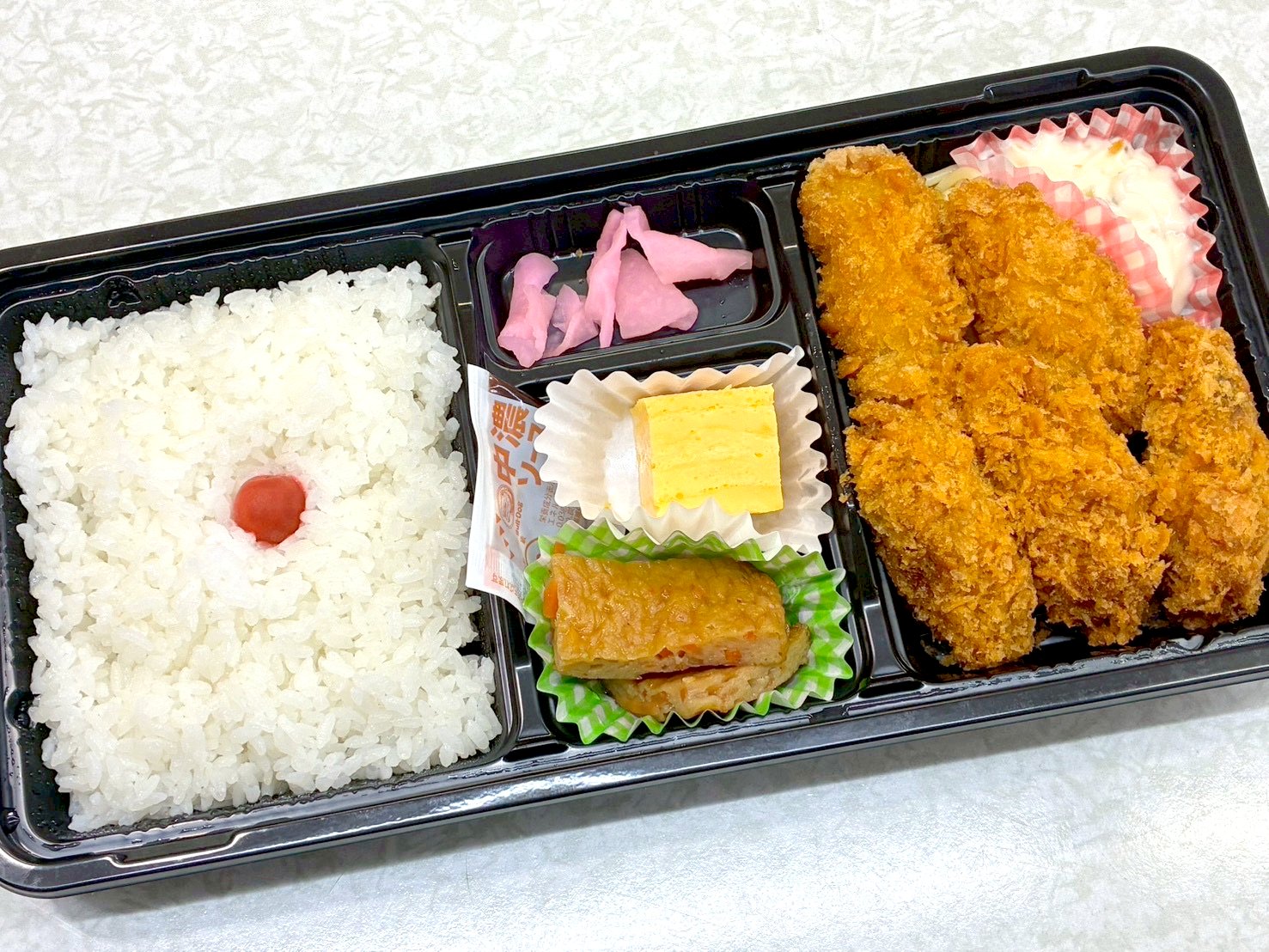 カキフライ弁当