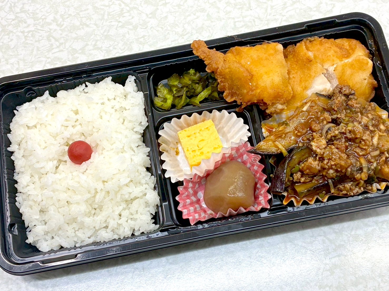 麻婆茄子弁当