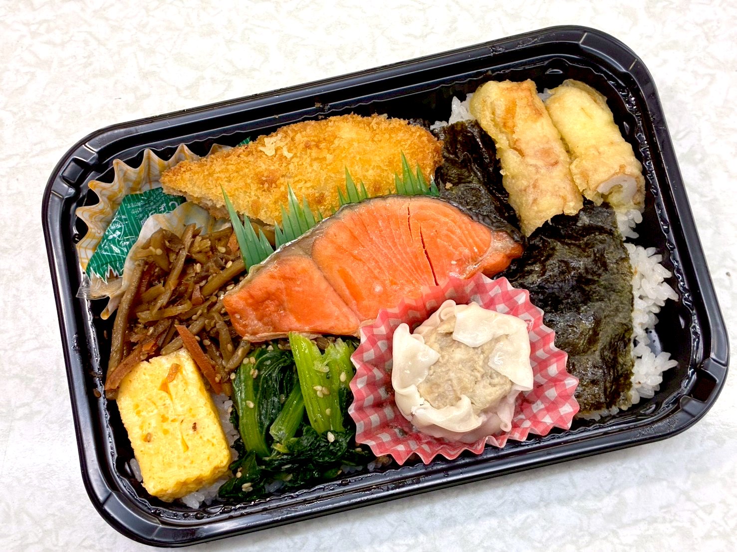 鮭のり弁当